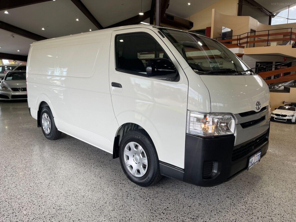 2018 Toyota Hiace LWB TRH201R With Cargo Barrier