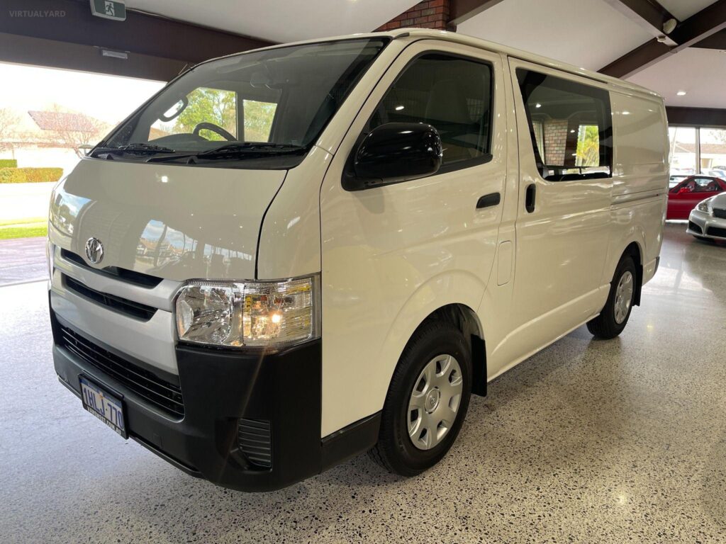 2018 Toyota Hiace LWB TRH201R With Cargo Barrier