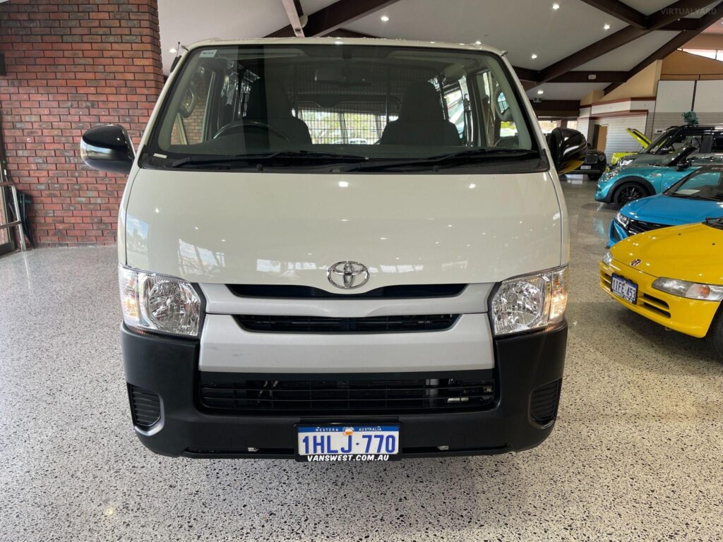 2018 Toyota Hiace LWB TRH201R With Cargo Barrier