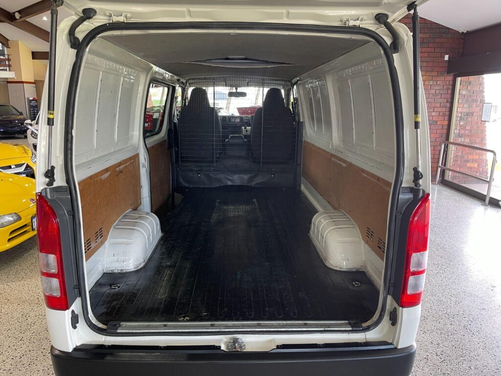 2018 Toyota Hiace LWB TRH201R With Cargo Barrier