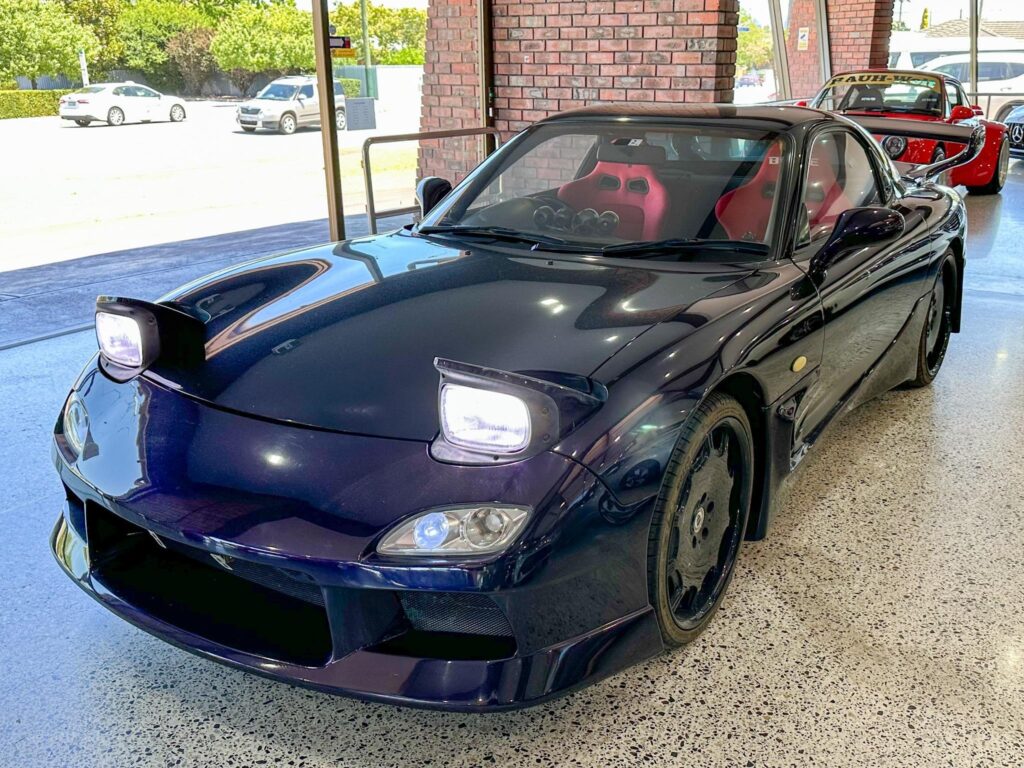 JDM Mazda RX-7 with new engine fitted in Japan