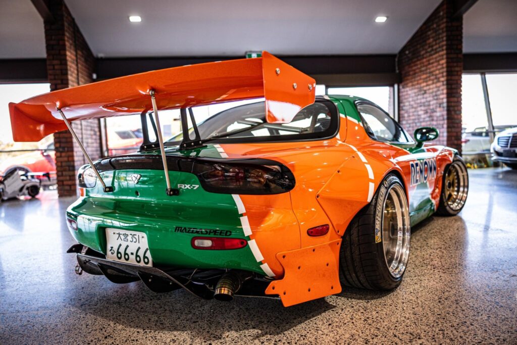 Collector’s car Mazda Rocket bunny RX-7