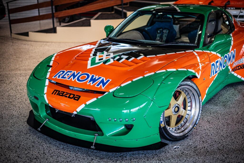 Collector’s car Mazda Rocket bunny RX-7