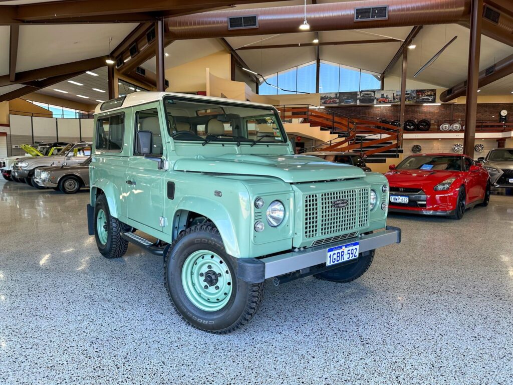 Collector’s attention 18km only Land Rover Defender 90 Heritage Limited Edition